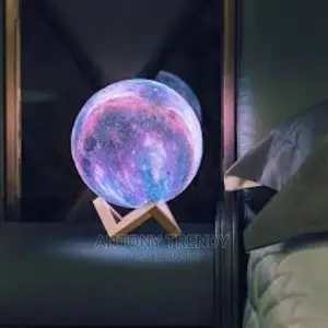 16 Colors 3D Print Star Moon Lamp Colorful Change Touch Cont