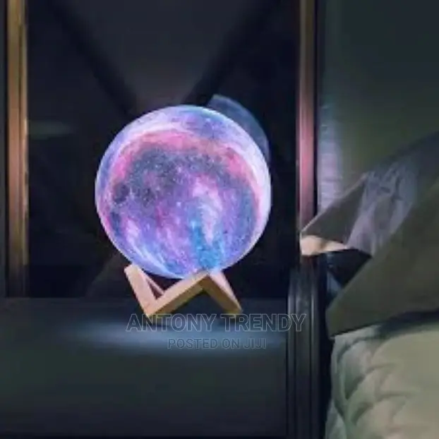 16 Colors 3D Print Star Moon Lamp Colorful Change Touch Cont