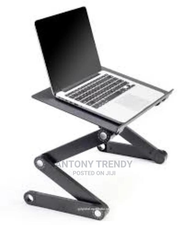 Aluminum Laptop Stand,Foldable Portable Ventilated Desktop L