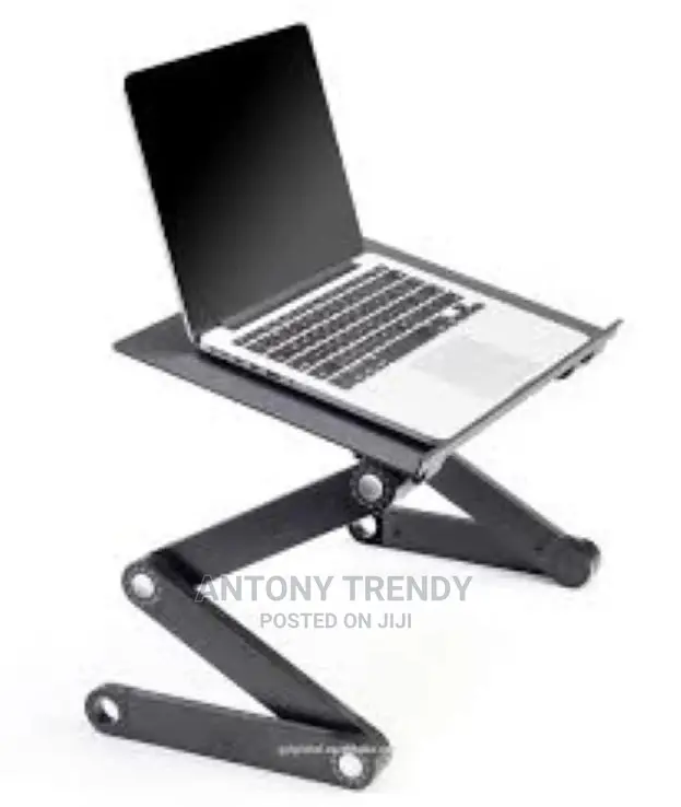 Aluminum Laptop Stand,Foldable Portable Ventilated Desktop L