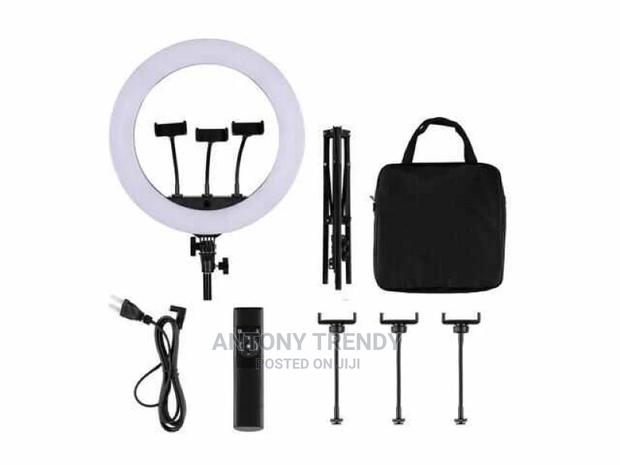 18- Inch LED Ring Light Kit With 7 Ft. Tripod - main view