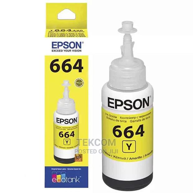 Epson T6644 664 Yellow Ink Cartridge 70ml