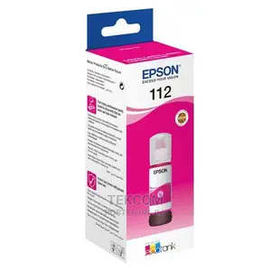 Epson 112 Ecotank Pigment Magenta Ink Bottle
