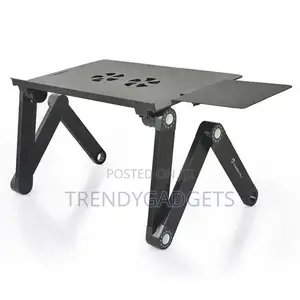 Flexible Laptop Stand Black In Colour