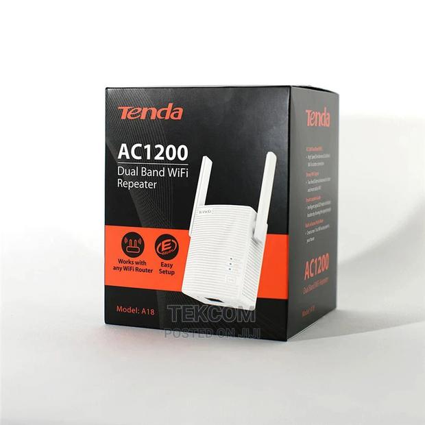 Tenda A18 Ac1200 Dual Band Wi-fi Range Extender - main view