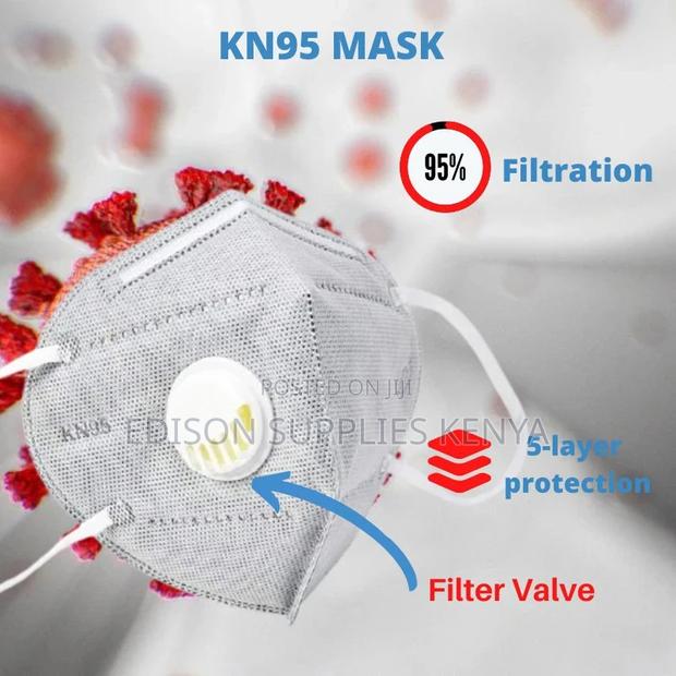 Premium KN95 Grey/Black/White Masks
