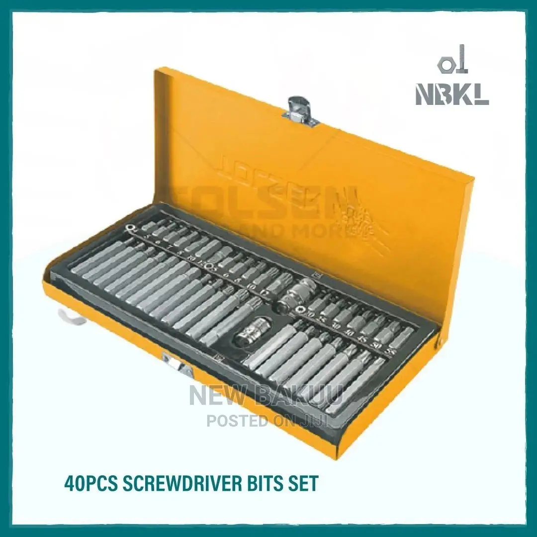 Tolsen 40pcs Screwdriver Bits Set 20385