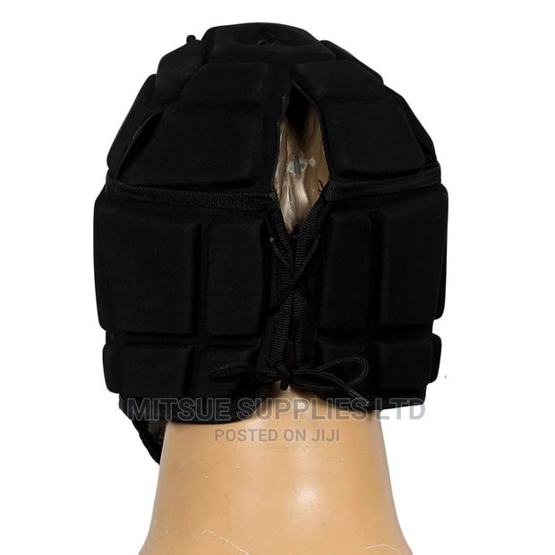 Rugby Head Guard T2 Black Lycra - thumbnail 2