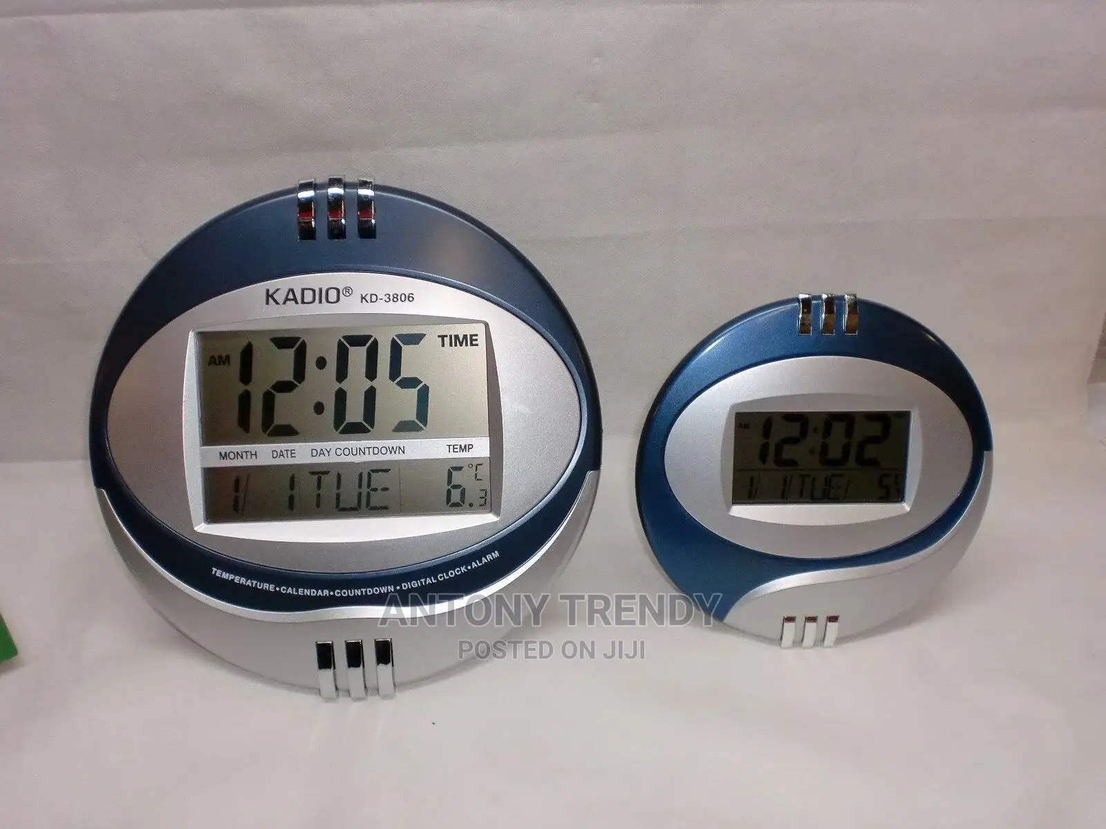 Big or Small Digital Wall Clock KD-3885NL