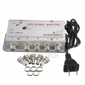 4-Way CATV Cable TV Signal Amplifier