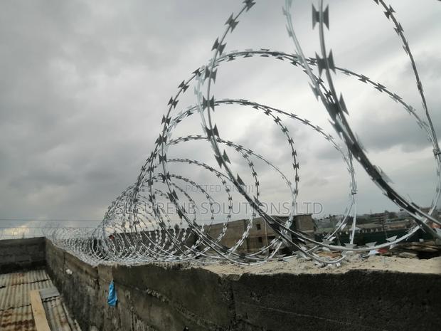 Silver Razor Wire 450mm - thumbnail 5