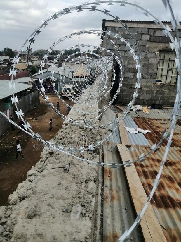Silver Razor Wire 450mm - thumbnail 7