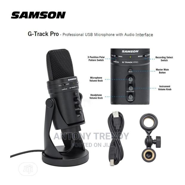 Usb Microphone With Built-in Audio Interf