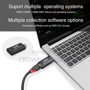 Video Capture Cards, HDMI to USB 2.0, HDMI Capture Device