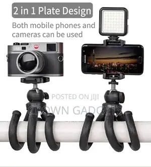 Flexible Octopus Tripod Stand With Ball Head Advanced