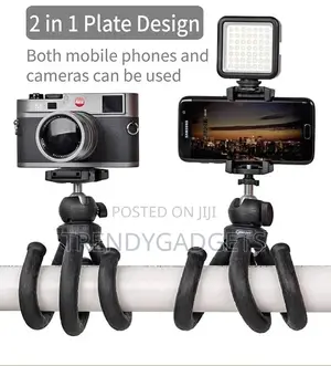 Flexible Octopus Tripod Stand With Ball Head Advanced