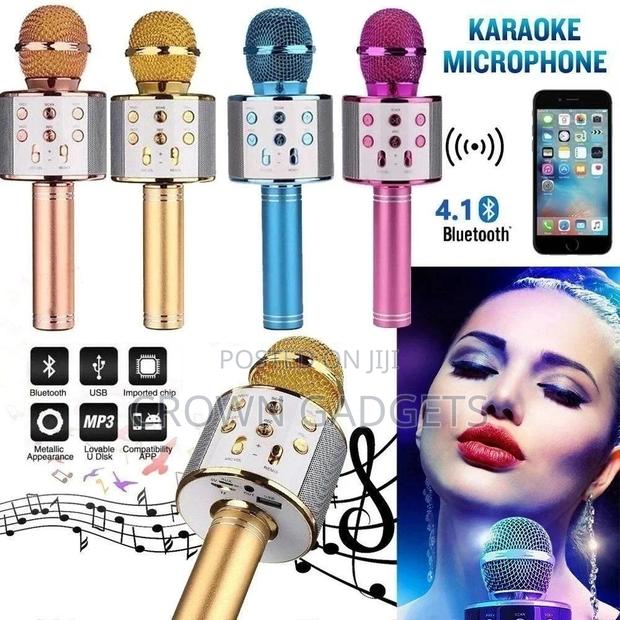 Coloured Karaoke Microphone - main view