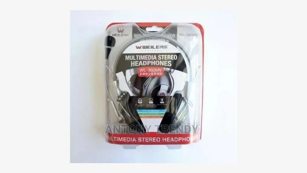 Weile Wl-360 Mv Multimedia Stereo Headphones