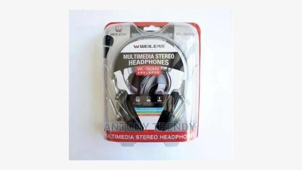 Weile Wl-360 Mv Multimedia Stereo Headphones