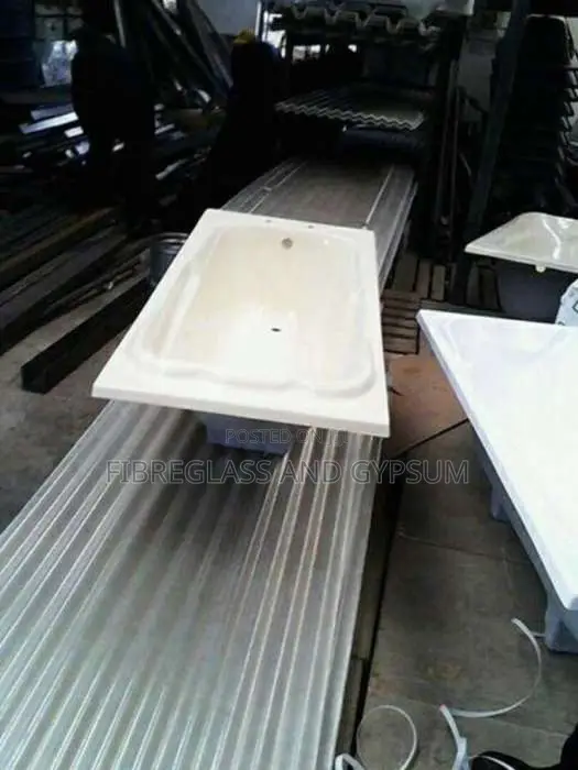 Fibreglass Bathtubs (Headrest