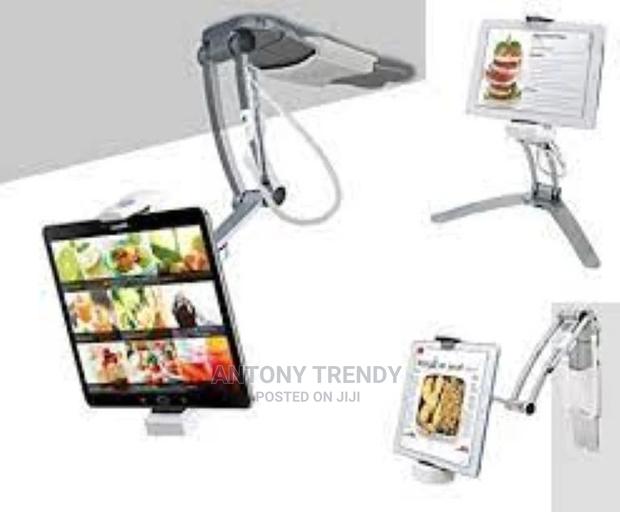 Kitchen iPad Stand Adjustable Kitchen Tablet Mount Fit For - main view
