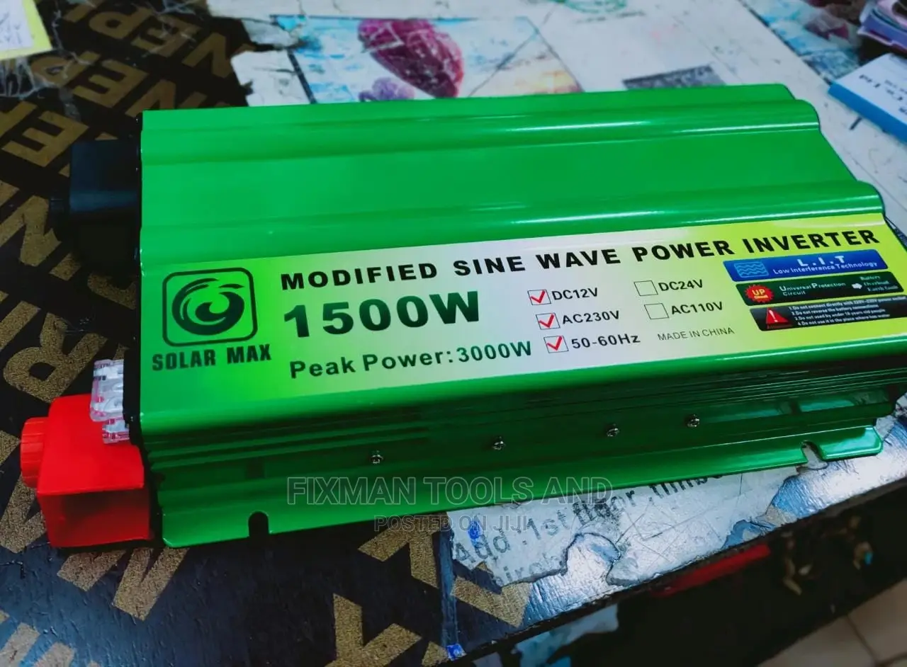Sine Wave Solar Inverter 1500 Watts