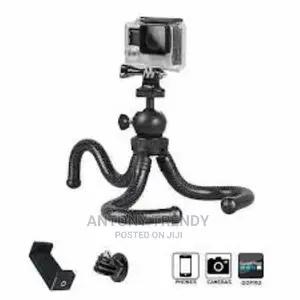 Flexible Tripod for iPhone, 12" Smartphone Tripod + High-Spe