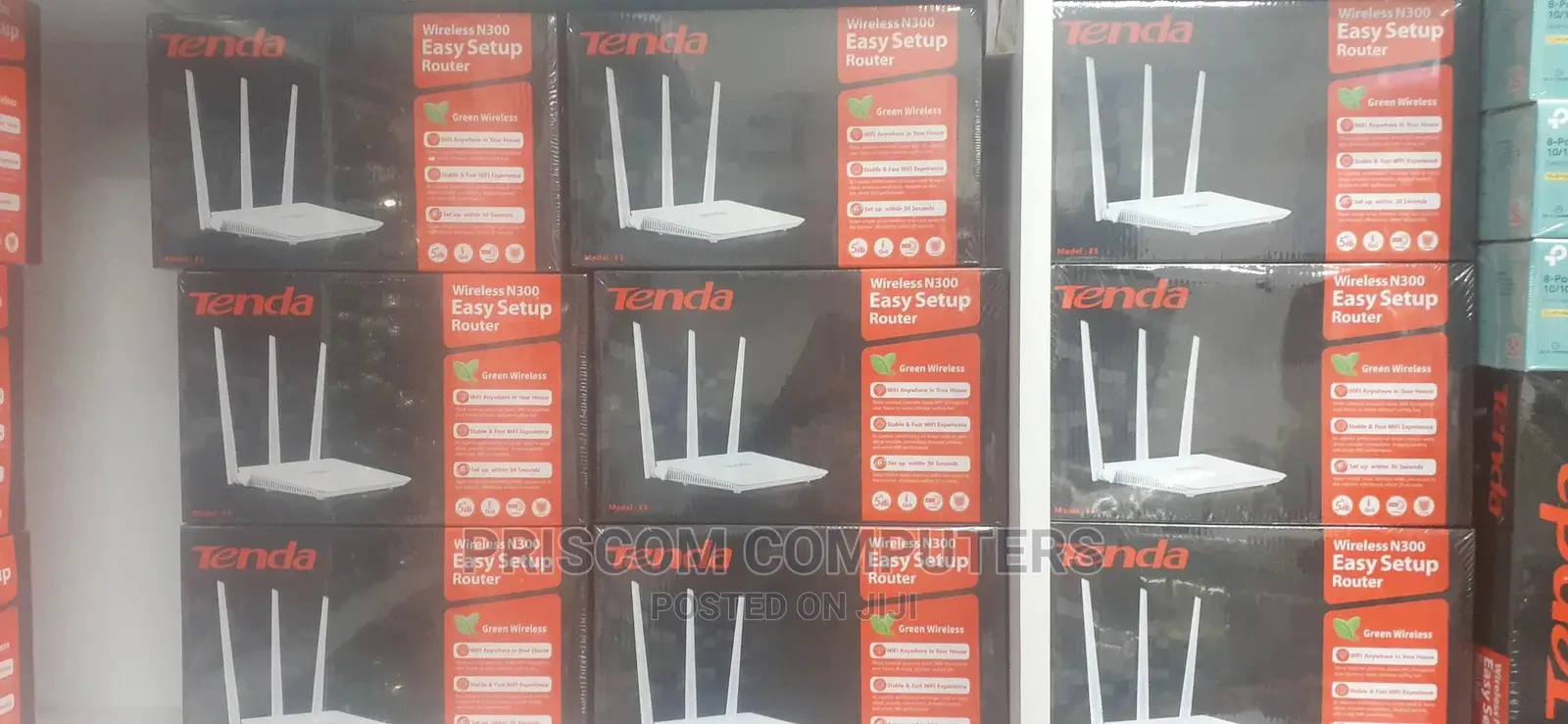 Tenda Routers - F3 300 MBPS Speed