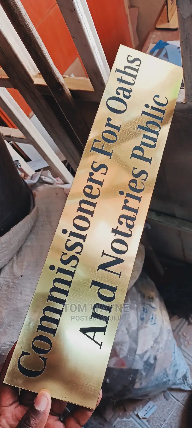 Office Door Signage