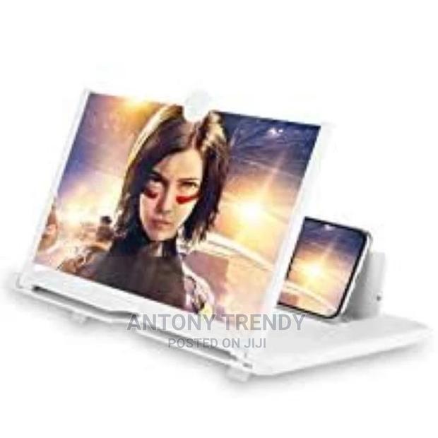 12 Inch Phone Screen Magnifier Best Thin Foldable 3D Mobile - thumbnail 3