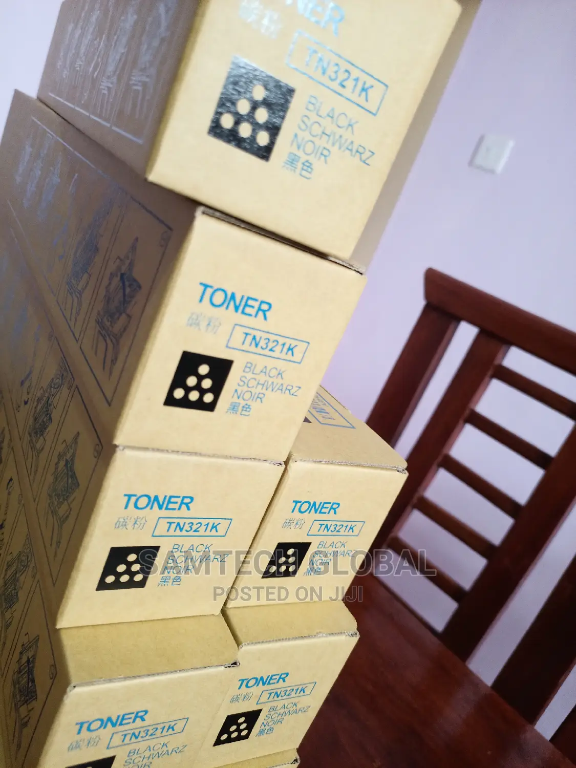 TN 324 Black Toner for Konica Minolta C 554 and 454
