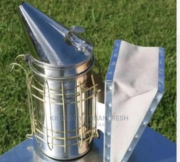 Stainless Steel Smoker in Beekeeping