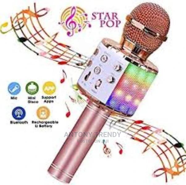 Mixhomic Wireless Bluetooth Karaoke Microphone, 4 in 1 Handh - main view