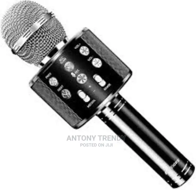 Suny Wireless Bluetooth Karaoke Microphone With Led Lights,