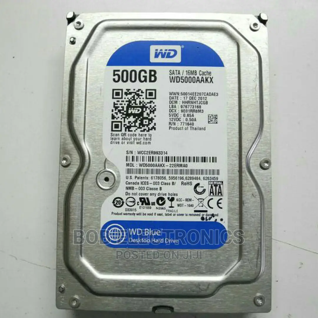 500gb Laptop Internal Hard Disk