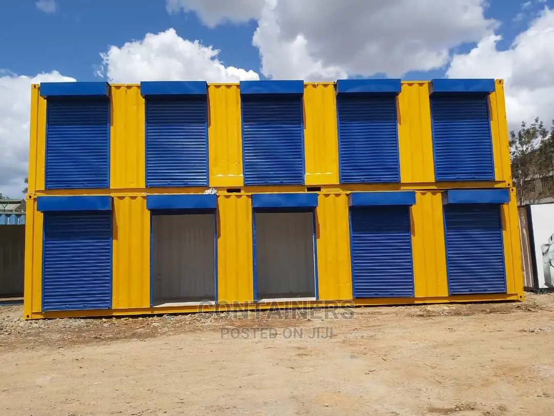 2x40ft Container Stalls Set for Kisumu