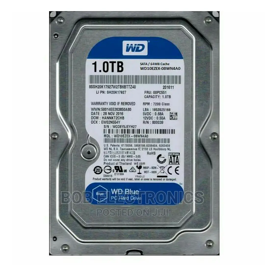 1tb Laptop Hard Disk 100% Healthy