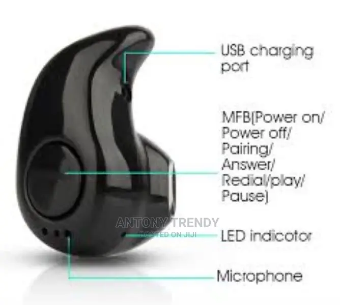 Smart New S530 Mini Wireless Bluetooth Earbuds Invisible Ear