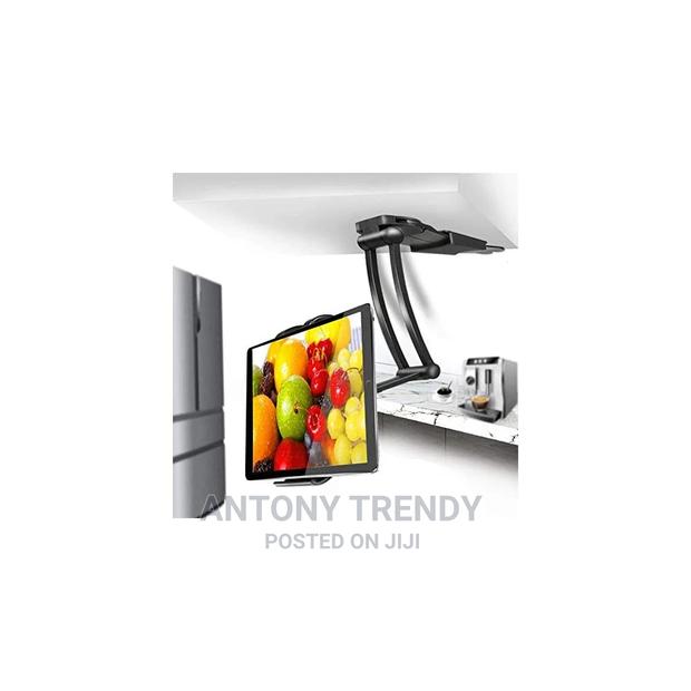 Kitchen Tablet Stand Wall Desk Tablet Mount Stand Fit for 5-