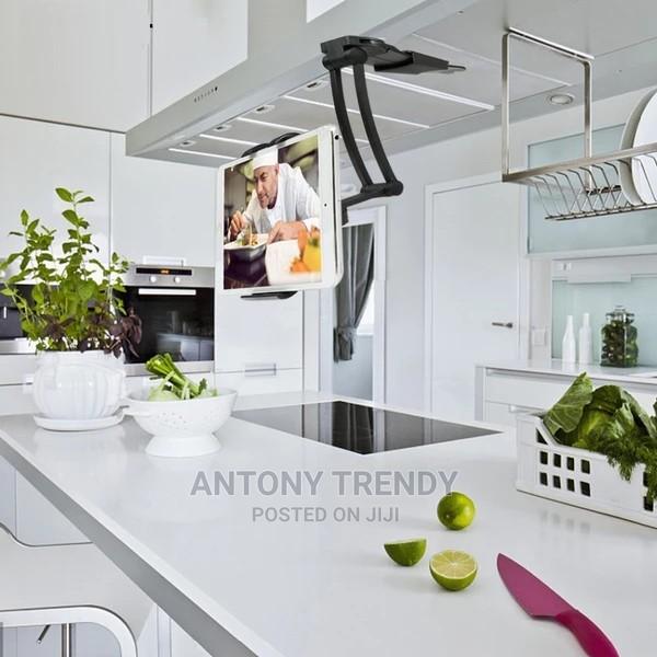 Kitchen Tablet Stand Wall Desk Tablet Mount Stand Fit for 5- - thumbnail 2