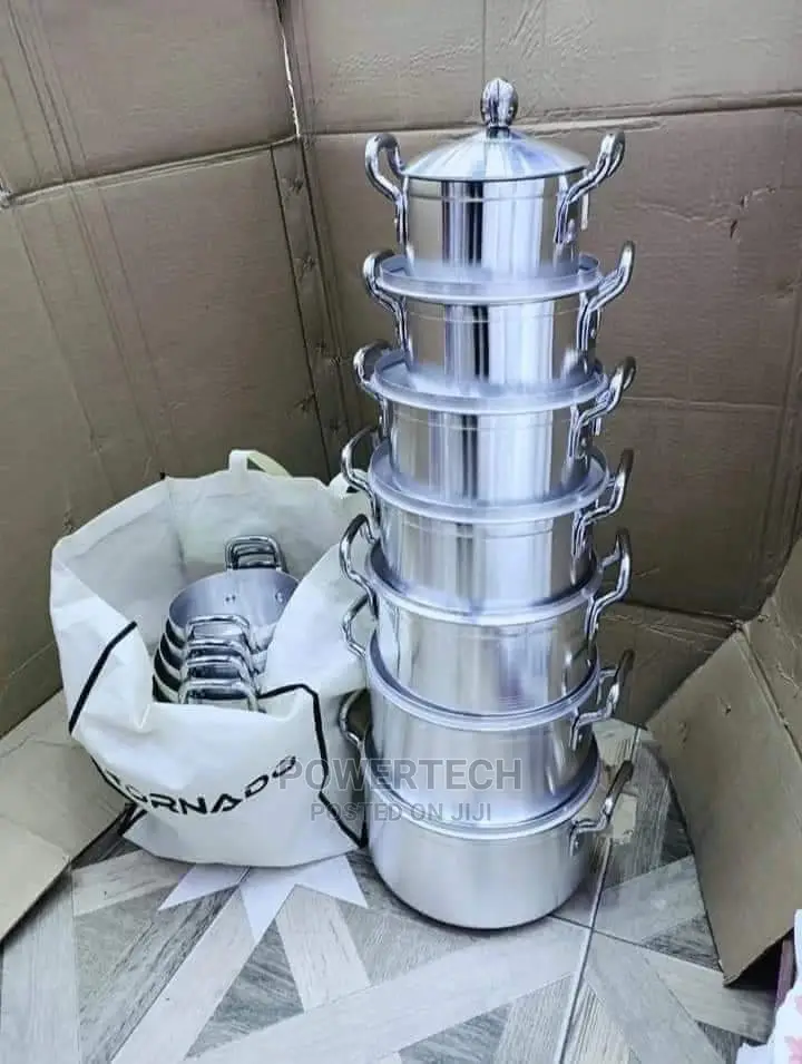 Tornado Cookware Aluminum 14pcs