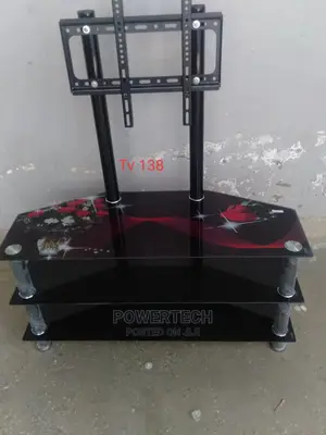 Beautiful Glass Tv Stand