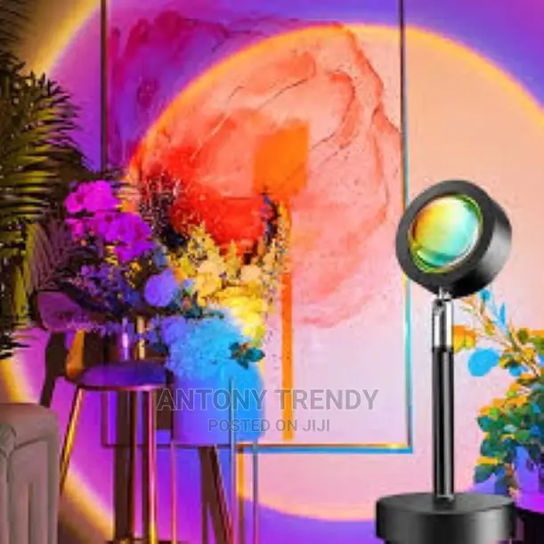 New Photography Fill Lightsunset Projection LED Standing Lam