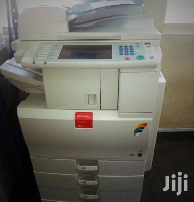 Coloured Ricoh Aficio Mp C 2551 Photocopier Machine