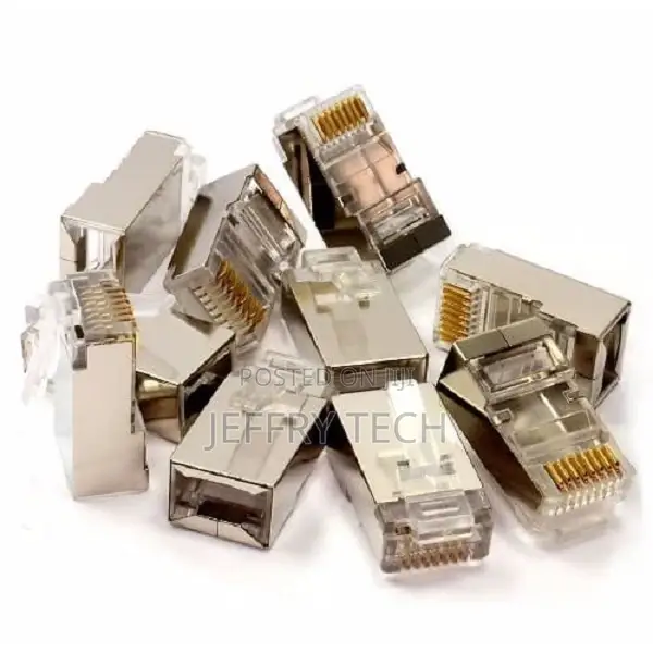 Cat 6 Connector STP/ Metal - Pack Of