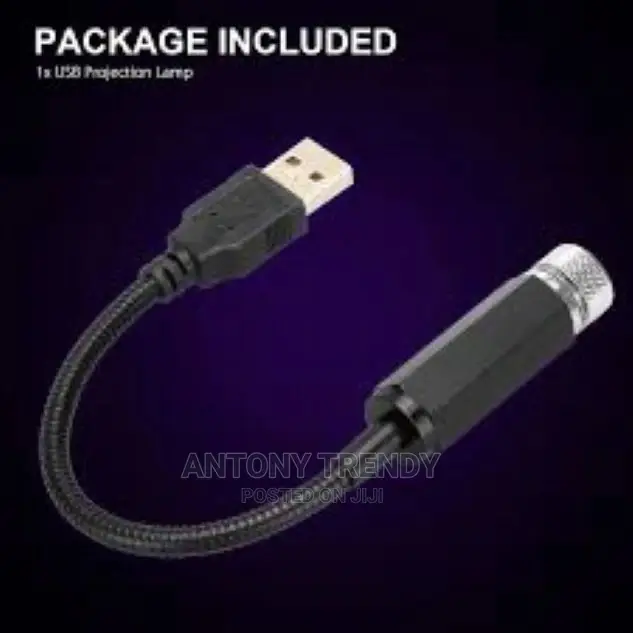 The Romantic Galaxy Flexible Interior USB Car Roof Star Proj