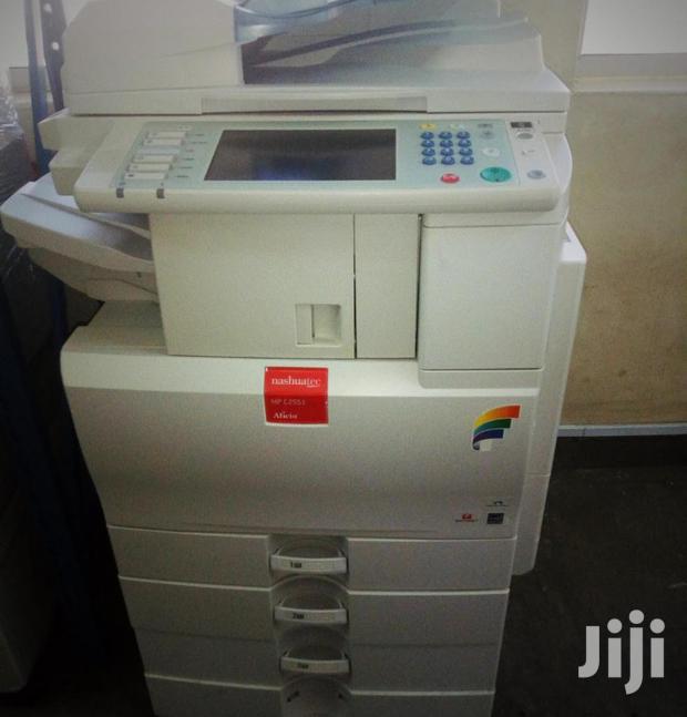 Coloured Ricoh Aficio Mp C 2551 Photocopier Machine