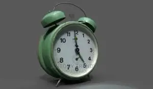 Ouble Twin Bell Vintage Retro Alarm Clock Loud Alarm for Hea