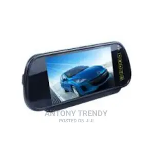 7 Inch Clip-On Rear View Mirror Monitor Display Screen For