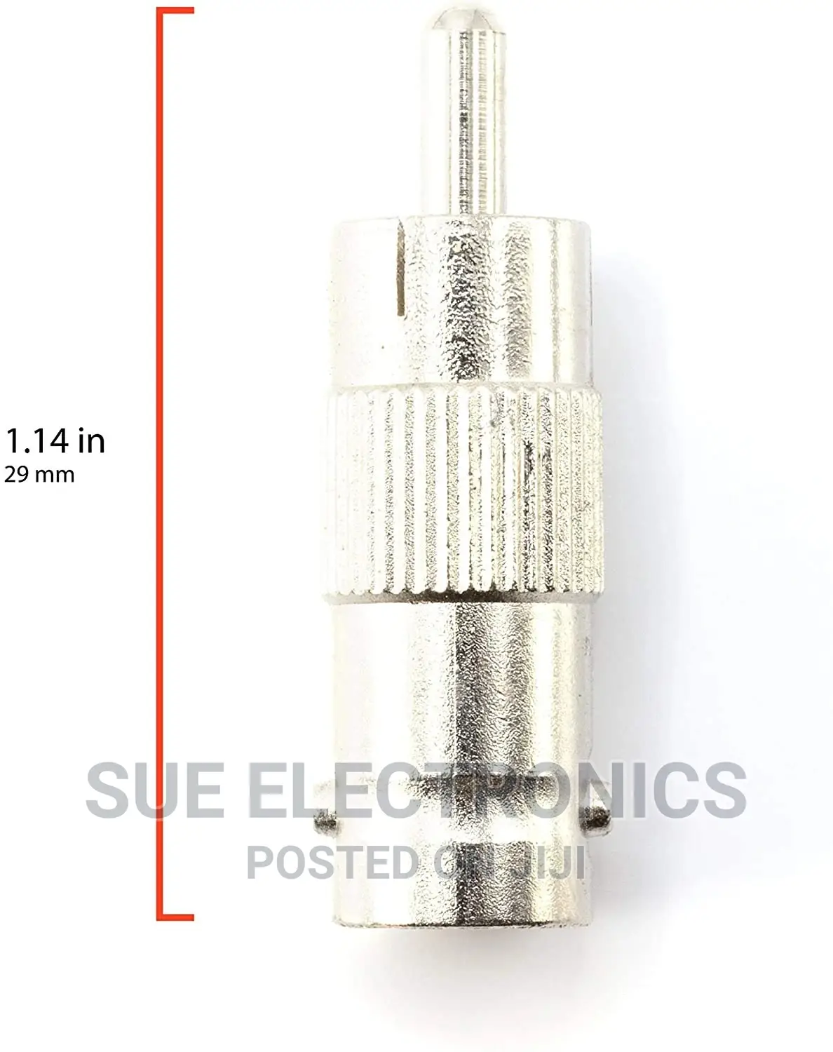 BNC Female to RCA Male Adapter